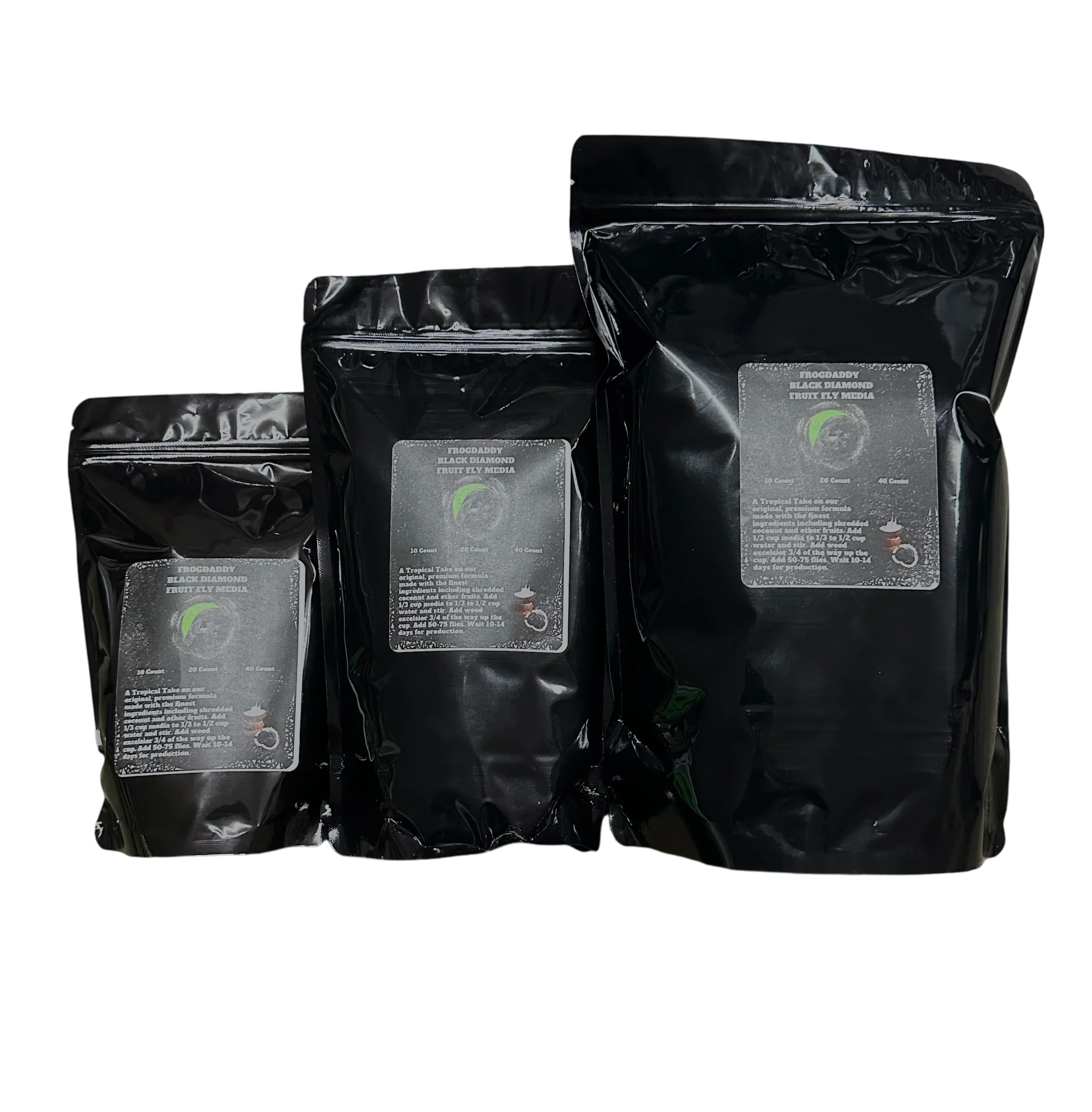 FrogDaddy Black Diamond Fruit Fly Media - Image 3