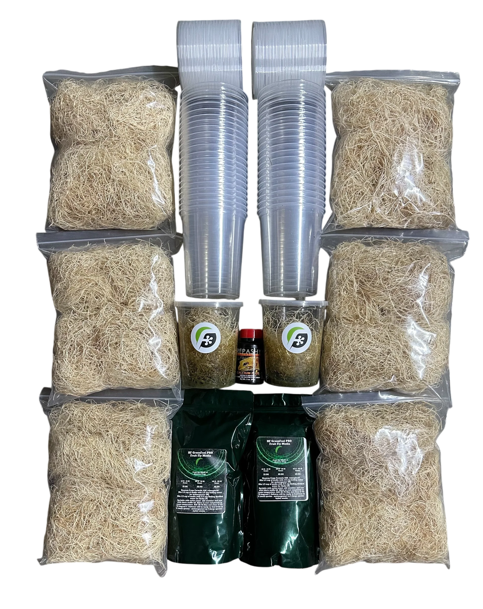 FrogDaddy Complete HF GreenFuel PRO Fruit Fly Culturing Kit - Image 3