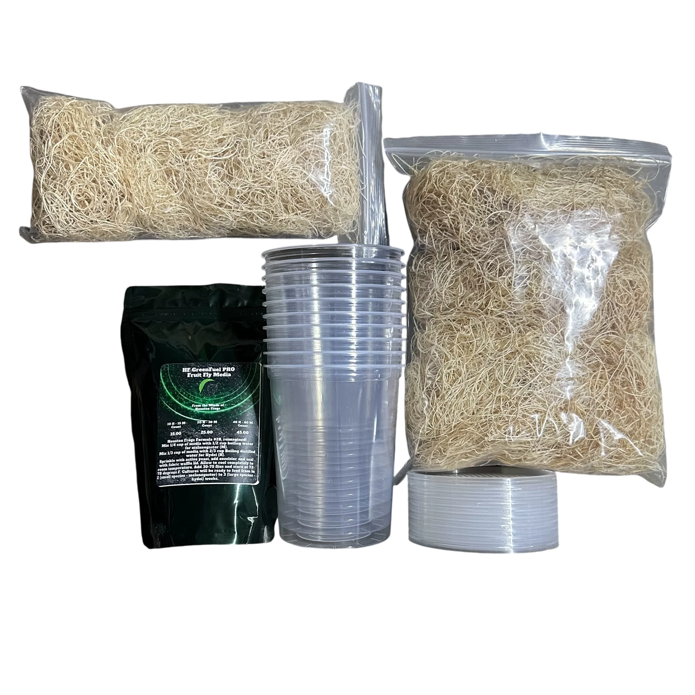 FrogDaddy Complete HF GreenFuel PRO Fruit Fly Culturing Kit - Image 7