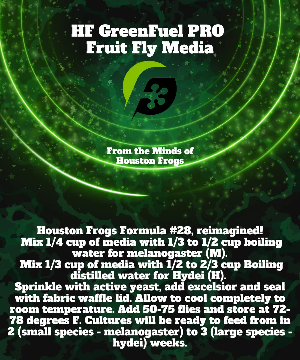 HF GreenFuel PRO Fruit Fly Media - Read Description