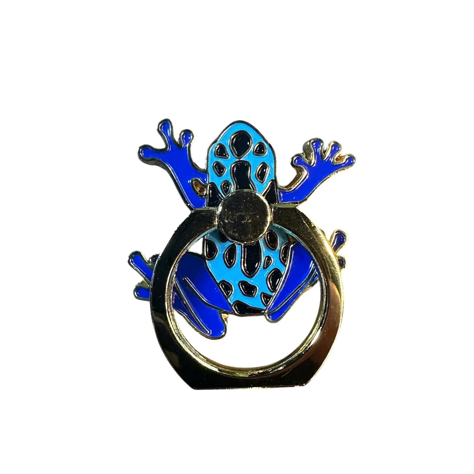 Phone Ring Stand / Holder - Blue Dart Frog