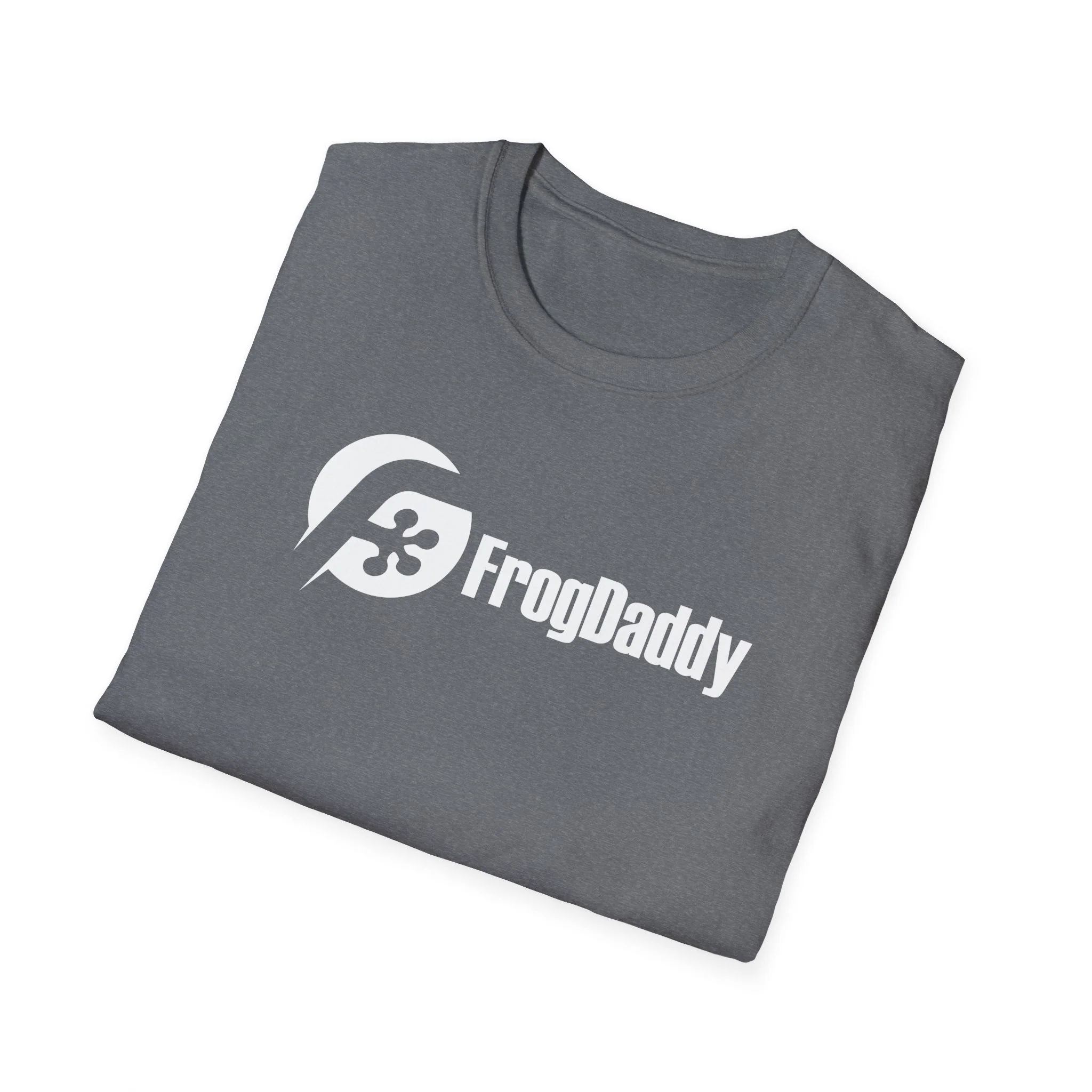 White Logo Unisex Softstyle T-Shirt - Image 27