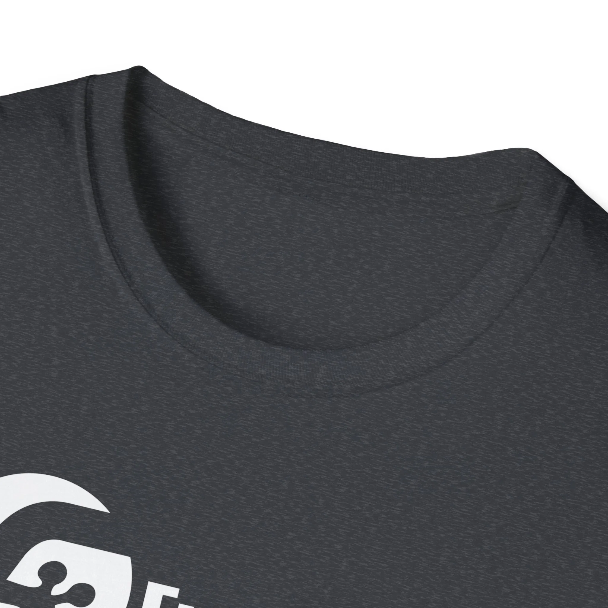White Logo Unisex Softstyle T-Shirt - Image 46